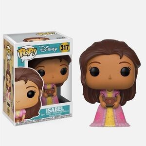 Disney Isabel Funko Pop in Pink and Yellow